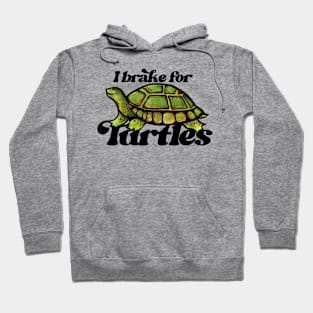 I Brake For Turtles And So Should Everyone Really Hoodie